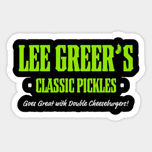 Lee Greer's Classic Pickles Sticker